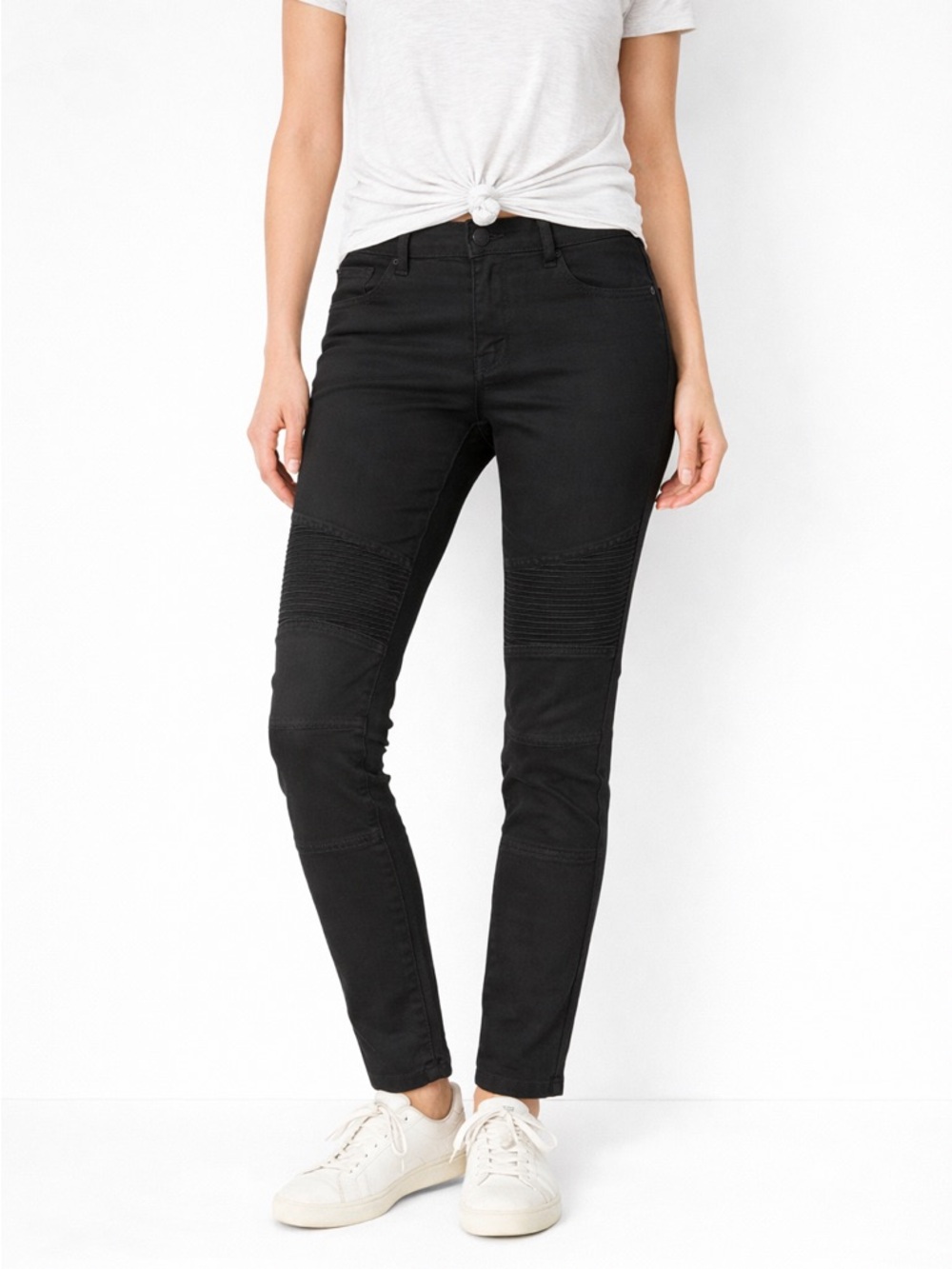 Pistola Black Rhia Moto High Rise Leggings Skinny Pants Womens XXL